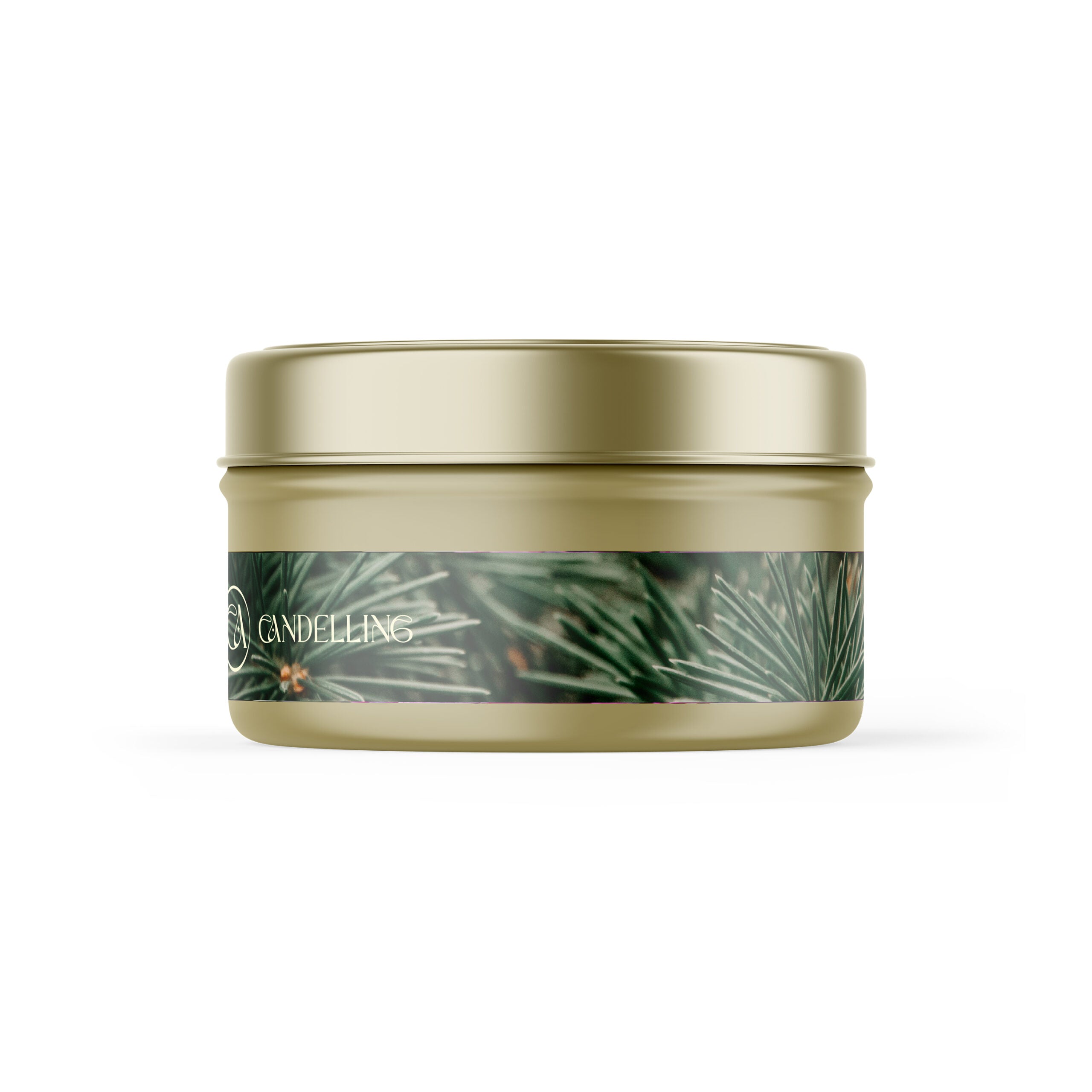 Botanical Series Metal Box Candle Cedar