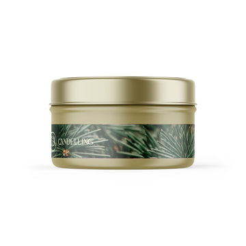 Botanik Serisi Metal Kutulu Mum Sedir - Candelling