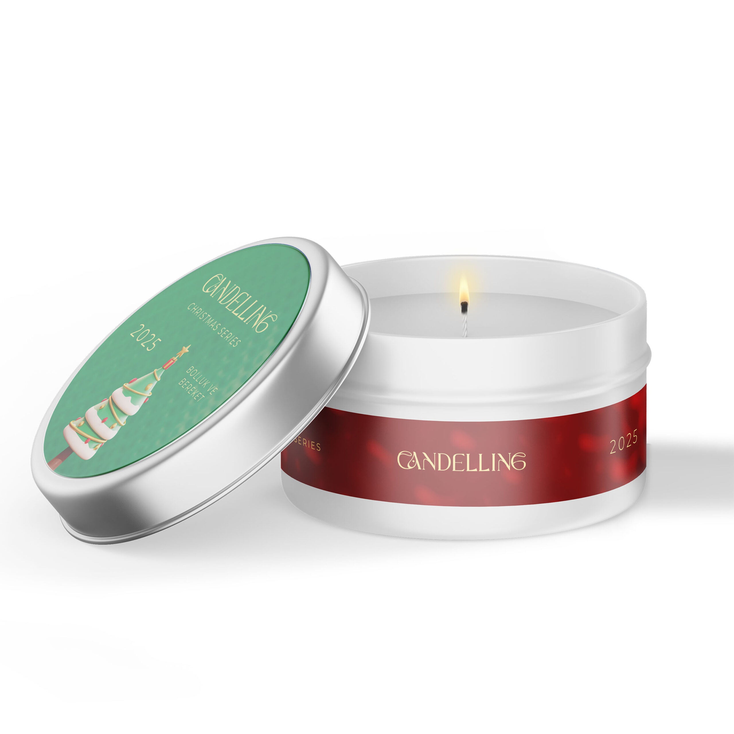 3-Piece New Year Gift Set Candle Coffee-Cinnamon-Abundance