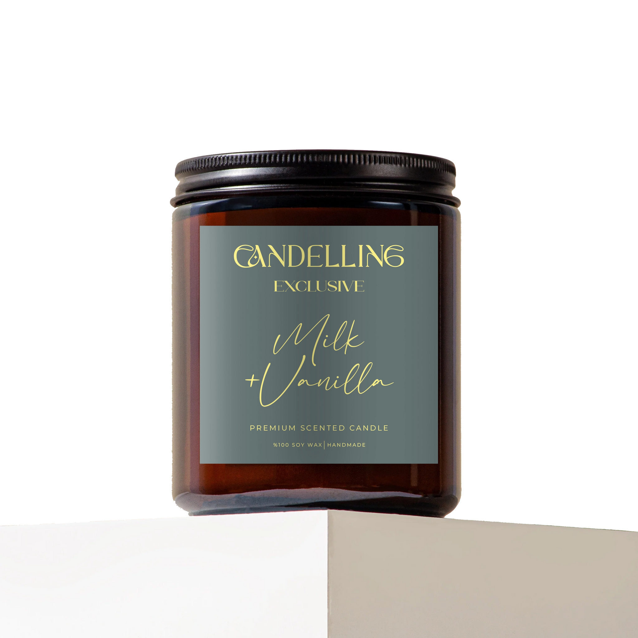 Exclusive Series Milk + Vanilla Candle 250 Ml