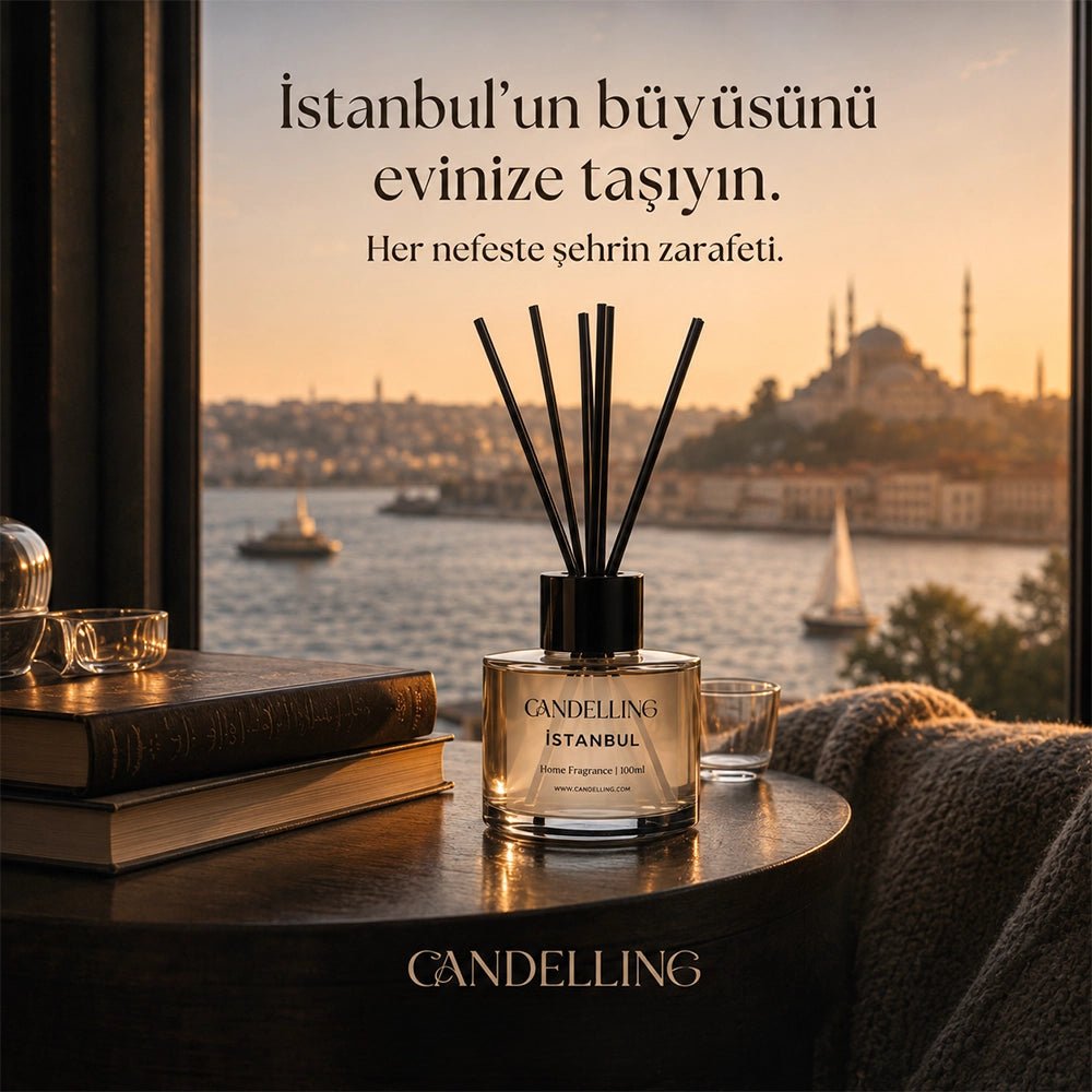 İstanbul Reserve Serisi Çubuklu Oda Kokusu 100 ml - Candelling