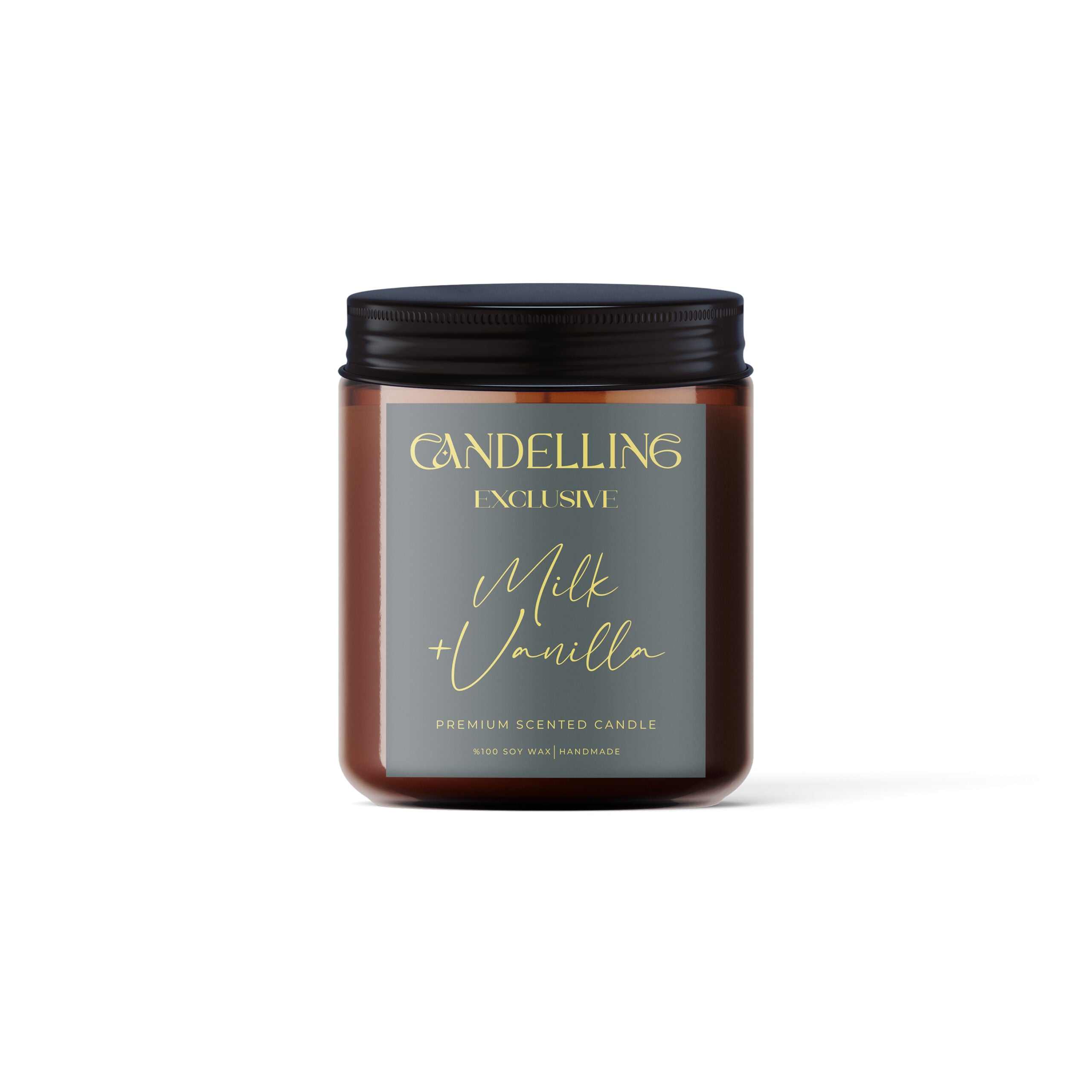 Exclusive Series Milk + Vanilla Candle 250 Ml
